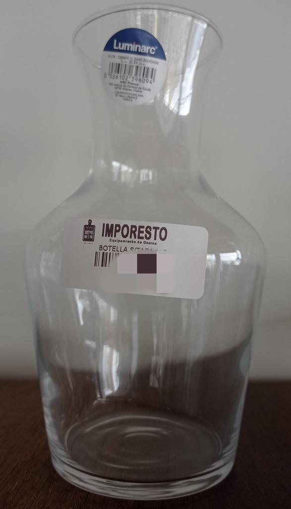 BOTELLA S/TAPA 1L