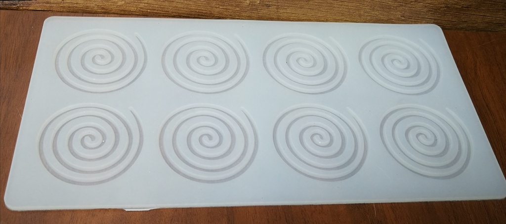 MOLDE DE SILICONA BALNCO ESPIRAL