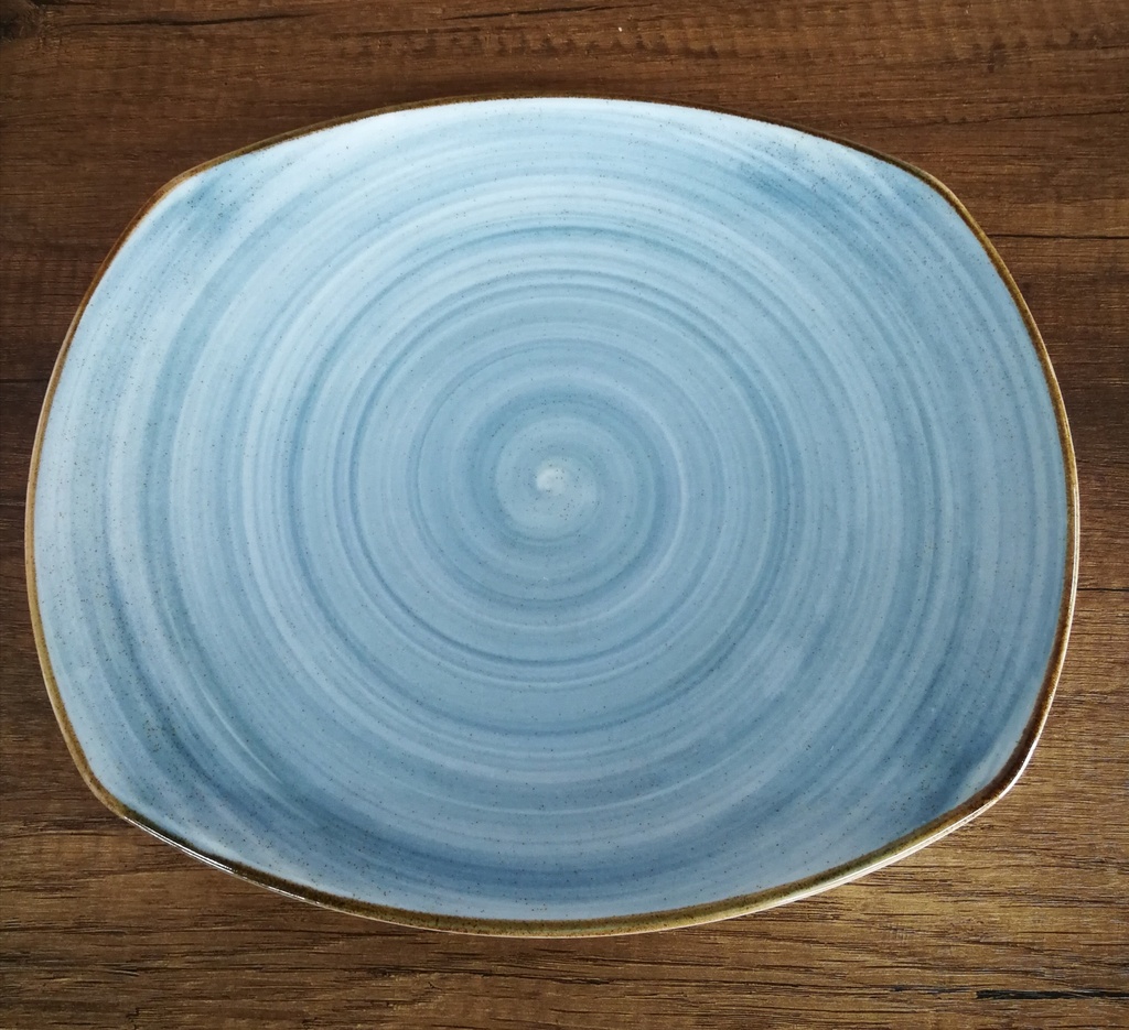 PLATO PANDO ARTISAN AZUL 29.6 CM