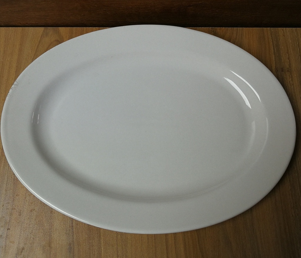 PLATO PORCELANA ORION OVALADO 31CM