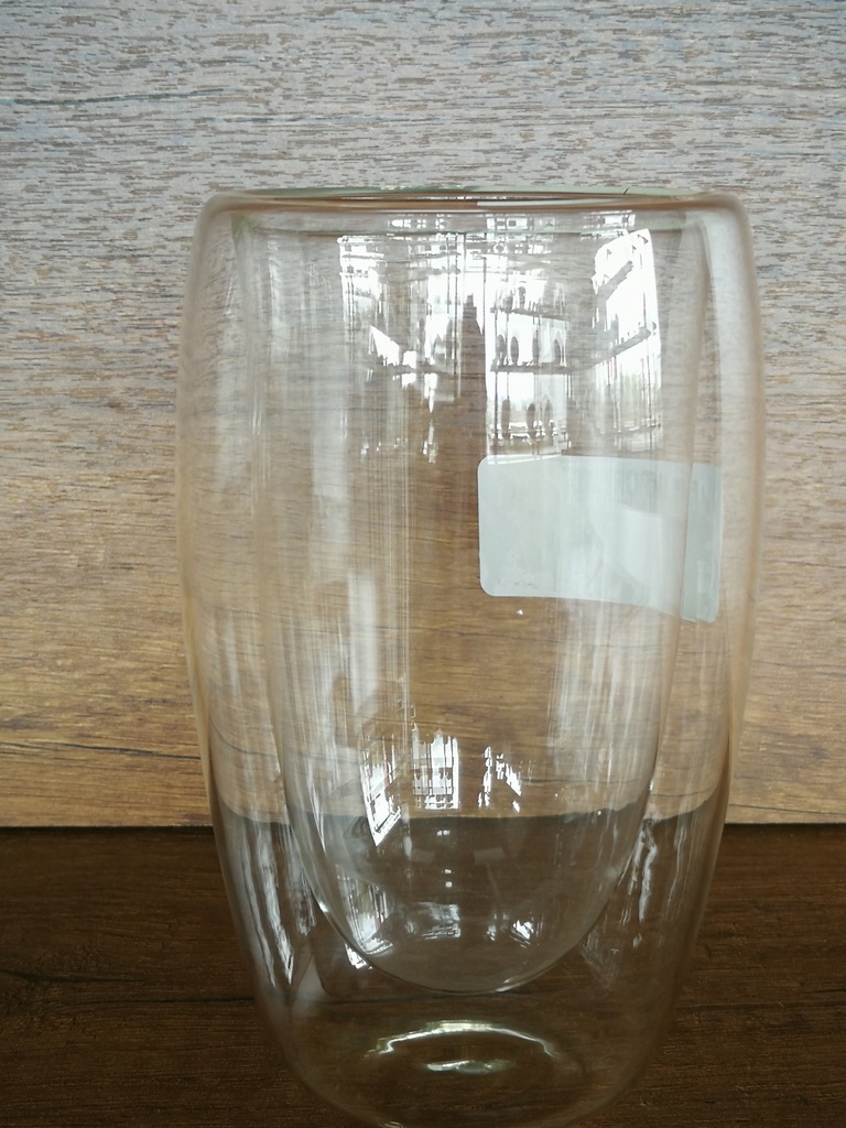 VASO VIDRIO DOBLE FONDO 400ML