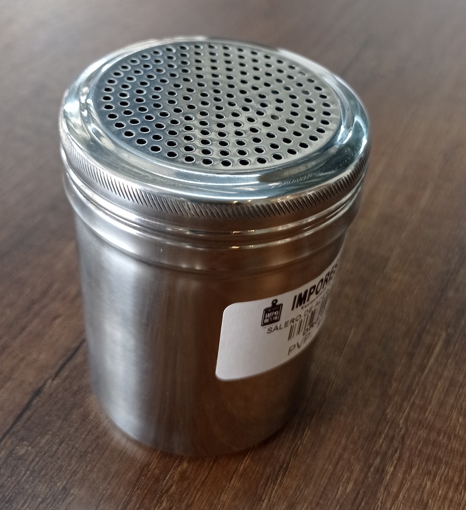 SALERO ACERO INOX  10 OZ