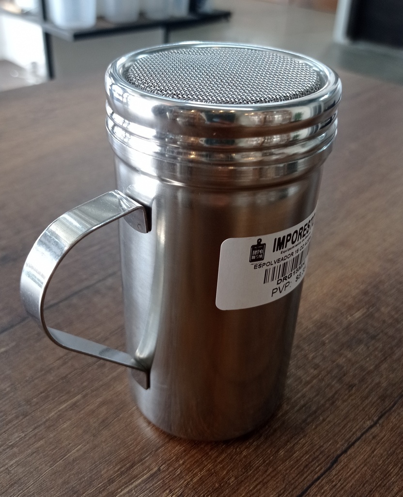 ESPOLVEADOR 15 OZ ACERO INOX