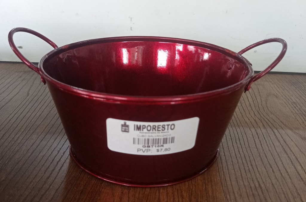 CUBO GALVANIZADO