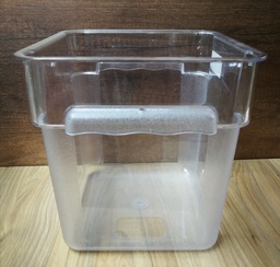 [P-063C] CONTENEDOR ALMACENAMIENTO 8L TRANSPARENTE