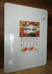 [6215CW] TABLA DE PICAR 51*38 BLANCA 