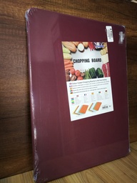 [6215CC-USS] TABLA PICAR PLASTICA 51*38*1,2CM CAFÉ