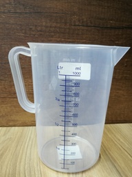 [86121-UK] VASO MEDIDOR PLASTICO POLIPROPILENO 1LT